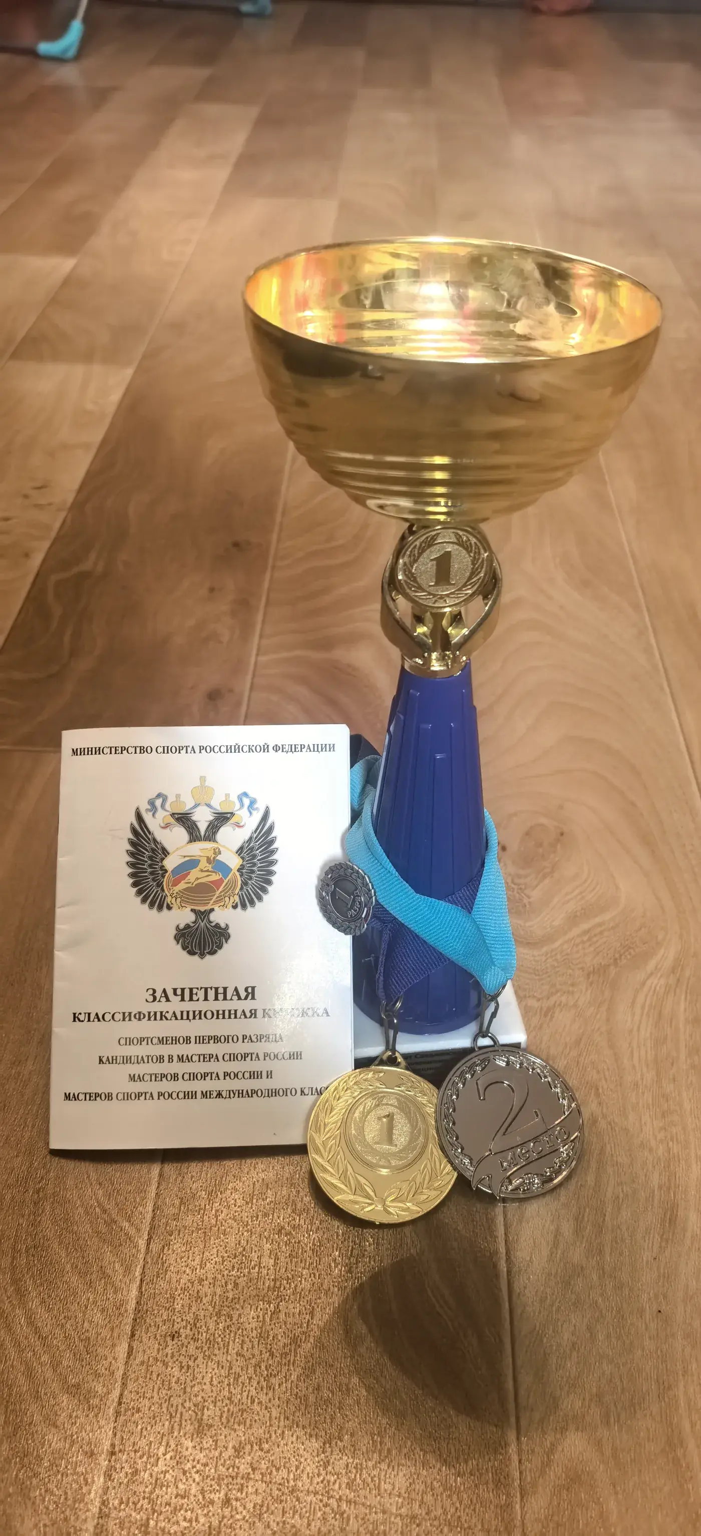 Кубки и медали Марии Безруковой